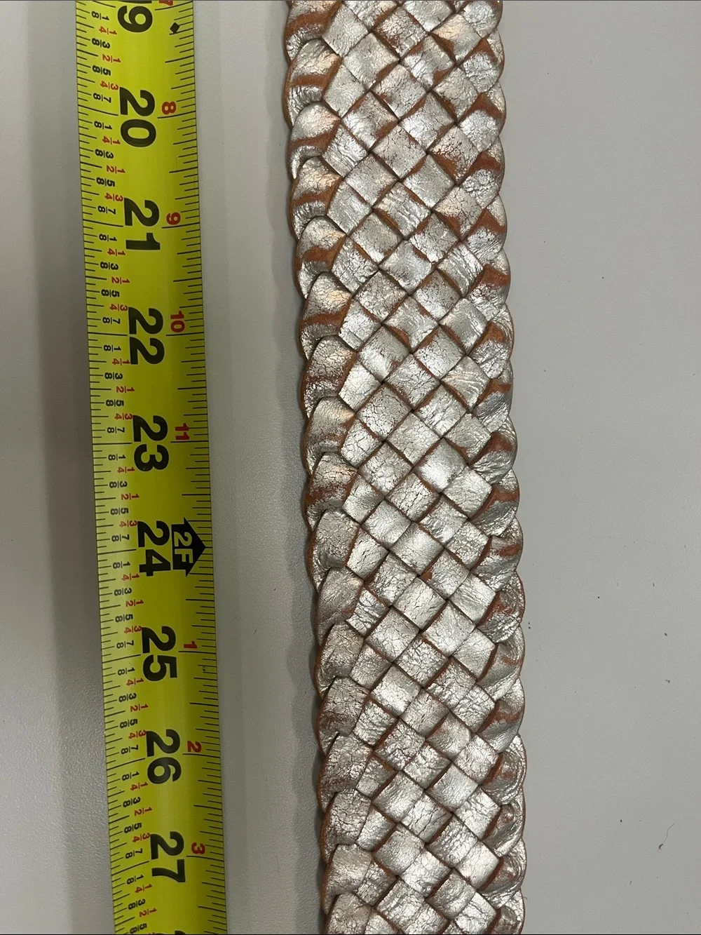 Fossil braided leather